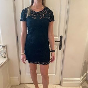 Sea Black Lace Dress - Size 4